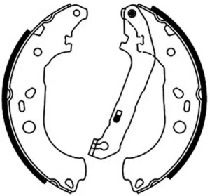 Барабанный тормозной механизм JURID для FORD FOCUS II Кабриолет 2.0 TDCi