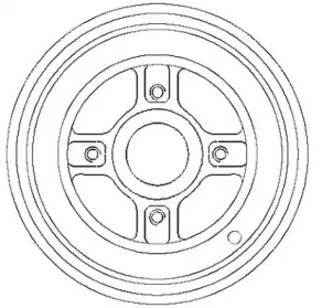 Барабанный тормозной механизм JURID для NISSAN KUBISTAR (X76) 1.5 dCi