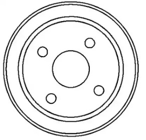 Тормозной барабан JURID для SUZUKI WAGON R+ (MM) 1.3 (RB 413)