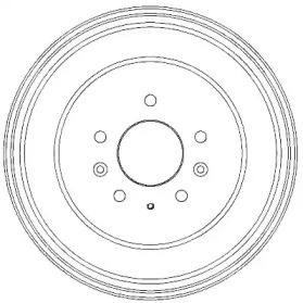 Барабанный тормозной механизм JURID для MAZDA MPV I (LV) 2.5 TD