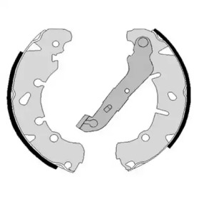 Барабанный тормозной механизм JURID для MAZDA 121 III (JASM, JBSM) 1.8 D