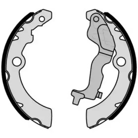 Барабанный тормозной механизм JURID для NISSAN PIXO (UA0) 1.0