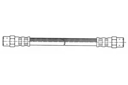 тормозные шланги JURID для VW GOLF II (19E, 1G1) 1.8 GTI 16V
