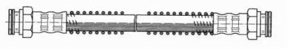 тормозные шланги JURID для PEUGEOT 205 I (741A/C) 1.7 Diesel