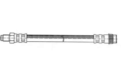 тормозные шланги JURID для NISSAN KUBISTAR (X76) 1.5 dCi