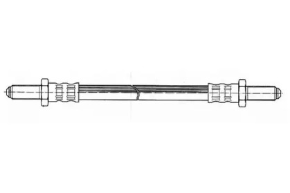 тормозные шланги JURID для ALFA ROMEO ALFETTA (116_) 2.0 TD (116.BA)