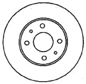 Тормозной диск JURID для ALFA ROMEO 146 (930_) 1.7 i.e. 16V (930.B1)