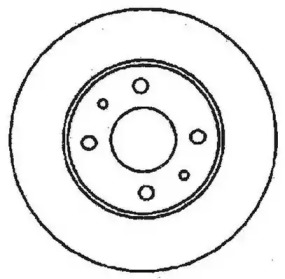 Дисковой тормозной механизм JURID для NISSAN SUNNY III Liftback (N14) 2.0 D