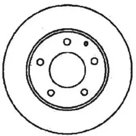 Дисковой тормозной механизм JURID для MAZDA 626 III Hatchback (GD) 2.2 12V