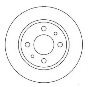Дисковой тормозной механизм JURID для NISSAN ALMERA I (N15) 2.0 D