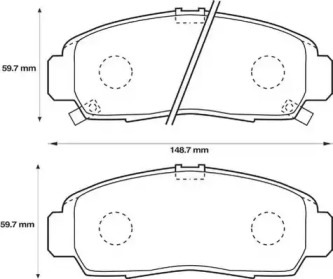 Дополнительные работы JURID для HONDA CIVIC VII Hatchback (EU, EP, EV) 2.0 i Sport