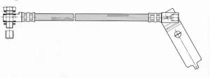 тормозные шланги JURID для FORD TOURNEO CONNECT 1.8 TDCi /TDDi /DI