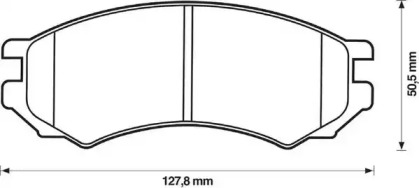 Запчасти для ТО JURID для NISSAN PRIMERA Hatchback (P11) 1.6 16V
