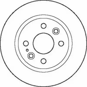 Дисковой тормозной механизм JURID для MAZDA 323 S IV (BG) 1.8 16V Turbo 4WD
