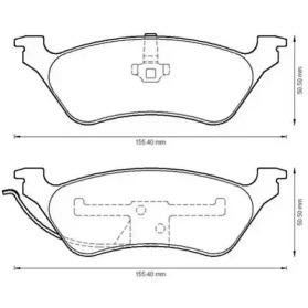 Запчасти для ТО JURID для DODGE CARAVAN (RG_) 3.3 AWD