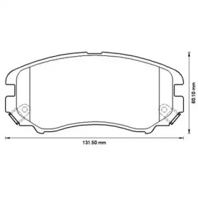 Запчасти для ТО JURID для KIA SOUL (AM) 1.6