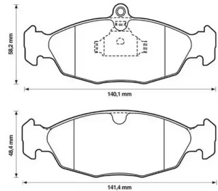Дополнительные работы JURID для ALFA ROMEO 164 (164_) 3.0 24V (164.K1)