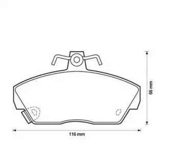 Дополнительные работы JURID для HONDA CONCERTO (HW, MA) 1.5 i 16V