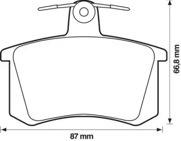 Дополнительные работы JURID для ALFA ROMEO 164 (164_) 3.0 24V (164.K1)
