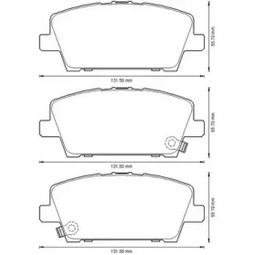 Запчасти для ТО JURID для HONDA CIVIC IX (FK) 1.4 i-VTEC (FK1)