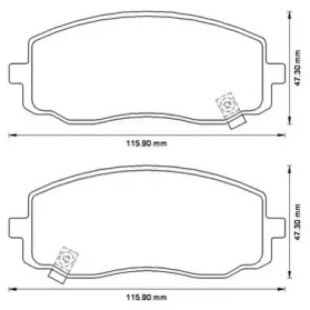 Запчасти для ТО JURID для KIA PICANTO (BA) 1.1 CRDi
