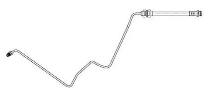 тормозные шланги JURID для FORD MONDEO IV Turnier (BA7) 1.6 Ti