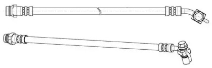 тормозные шланги JURID для FORD GALAXY (WA6) 2.0 TDCi