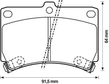 Запчасти для ТО JURID для MAZDA 323 S IV (BG) 1.3 16V