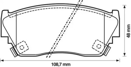 Запчасти для ТО JURID для NISSAN SUNNY III Liftback (N14) 1.4 i