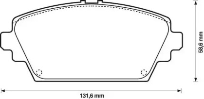 Дополнительные работы JURID для NISSAN PRIMERA Hatchback (P12) 1.6