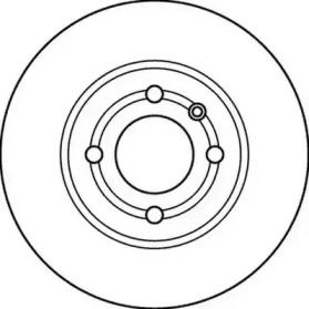 Дисковой тормозной механизм JURID для VW POLO (6N2) 1.6 16V GTI