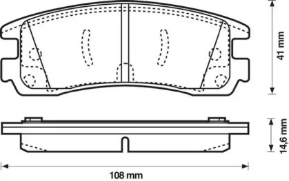 Запчасти для ТО JURID для CHEVROLET IMPALA седан 3.8 V6