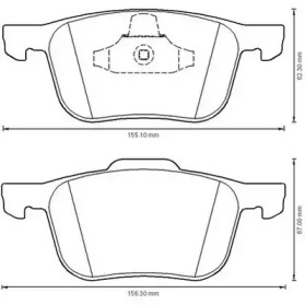 Дополнительные работы JURID для MAZDA 3 (BK) 2.3 MPS Turbo