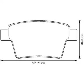 Дисковой тормозной механизм JURID для JAGUAR X-TYPE Estate (X400) 2.0 D