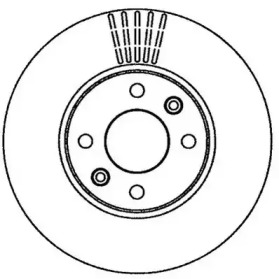 Дисковой тормозной механизм JURID для NISSAN NOTE (E11, NE11) 1.5 dCi