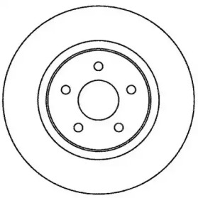 Дисковой тормозной механизм JURID для FORD TOURNEO CONNECT 1.8 TDCi /TDDi /DI