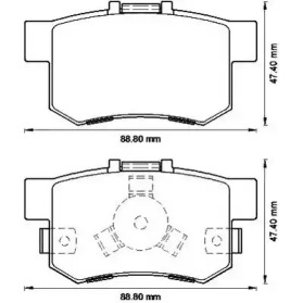 Дополнительные работы JURID для HONDA ACCORD VIII универсал (CW) 2.2 i-DTEC (CW3)