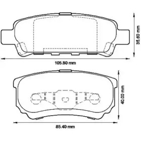 Запчасти для ТО JURID для JEEP COMPASS (MK49) 2.4 4x4