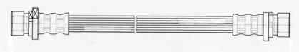 тормозные шланги JURID для HONDA JAZZ II (GD_, GE3, GE2) 1.3 (GD1)