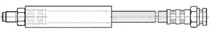 тормозные шланги JURID для PEUGEOT 305 II Break (581E) 1.9 Diesel