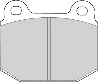 Тормозные колодки JURID для OPEL REKORD D 1.9
