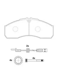 Дополнительные работы JURID для NISSAN CABSTAR (F24M, F24W) 35.14 DCI, 45.14 DCI 2.5 (F24M)