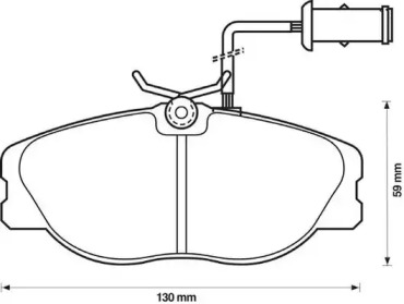 Дополнительные работы JURID для ALFA ROMEO 164 (164_) 3.0 24V (164.K1)