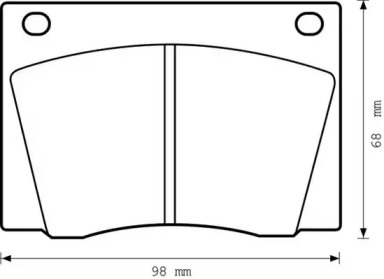 Запчасти для ТО JURID для JAGUAR E-TYPE Convertible 4.2 (Series2)