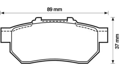Дополнительные работы JURID для HONDA CIVIC VI седан (EJ, EK) 1.6 VTi (EK4)