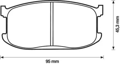 Дополнительные работы JURID для MAZDA 323 II (BD) 1.5
