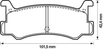Дополнительные работы JURID для MAZDA 323 III Hatchback (BF) 1.6 GT Turbo (BF1)