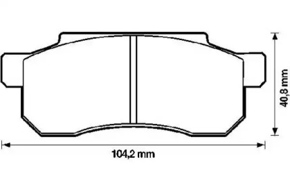 Запчасти для ТО JURID для HONDA ACTY (TN) 0.6