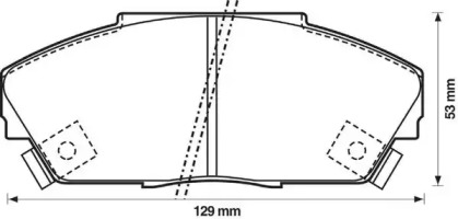 Запчасти для ТО JURID для HONDA ACCORD III Aerodeck (CA) 2.0 EX (CA5)