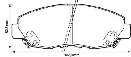 Запчасти для ТО JURID для HONDA ACCORD IV (CB) 2.0 i 16V (CB3)